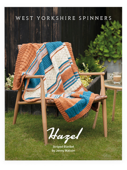 Hazel - Striped Blanket Pattern by Jenny Watson