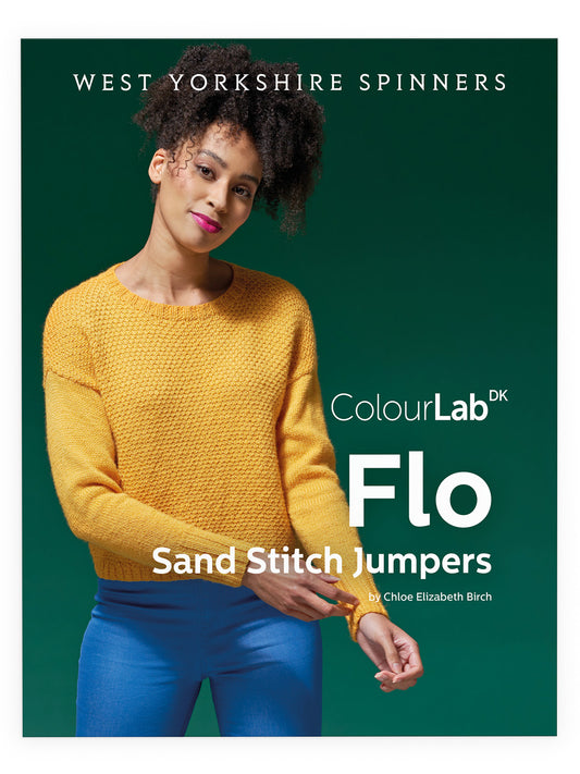 Flo - Sand Stitch Jumper Pattern by Chloé Elizabeth Birch