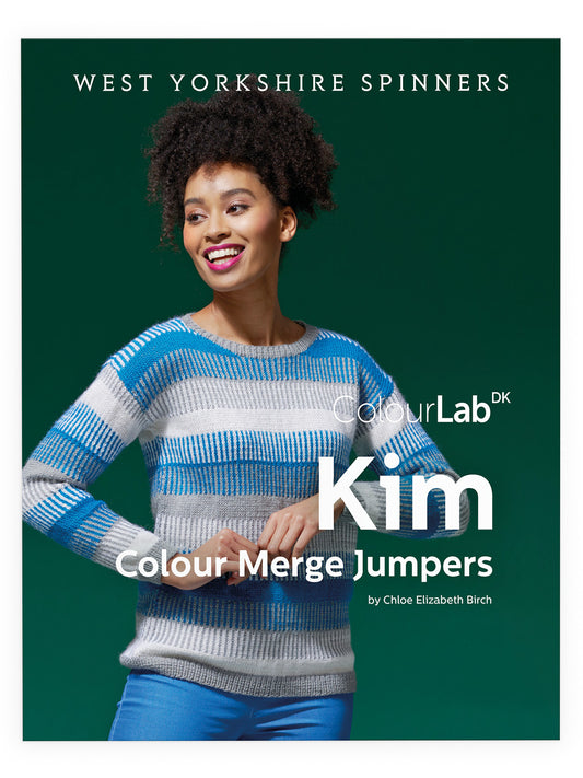 Kim - Colour Merge Jumper Pattern by Chloé Elizabeth Birch