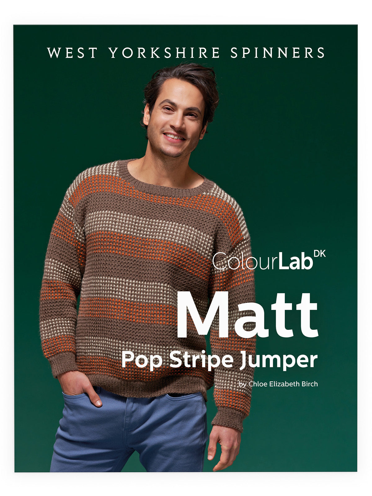 Matt - Pop Stripe Jumper Pattern by Chloé Elizabeth Birch – West