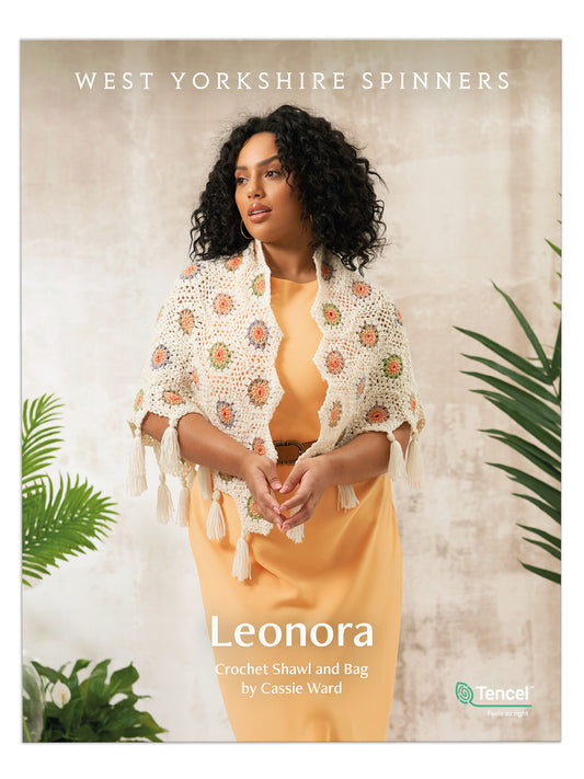 Leonora - Crochet Shawl & Bag Pattern by Cassie Ward