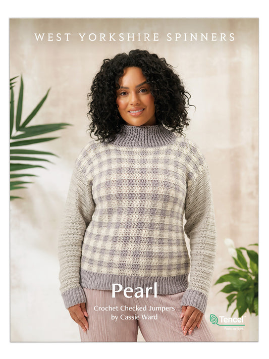 Pearl - Crochet Checked Jumpers Pattern by Cassie Ward