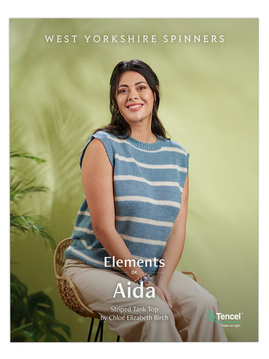 Aida - Striped Tank Top Pattern by Chloé Elizabeth Birch