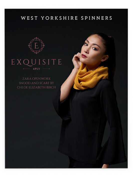 Zara - Openwork Snood & Scarf Pattern by Chloé Elizabeth Birch