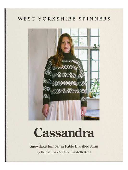 Cassandra - Snowflake Jumper Pattern by Debbie Bliss & Chloé Elizabeth Birch