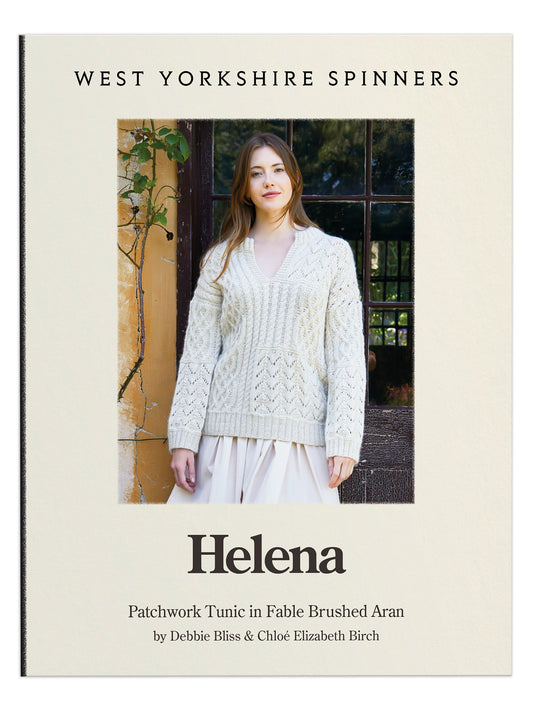 Helena - Patchwork Tunic Pattern by Debbie Bliss & Chloé Elizabeth Birch