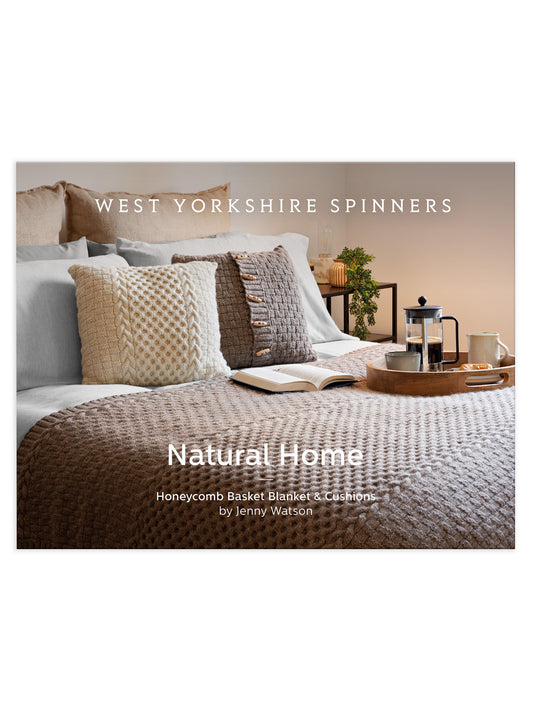 Honeycomb - Basket Blanket & Cushions Pattern by Jenny Watson