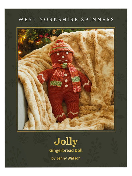 Jolly - Gingerbread Doll Pattern by Jenny Watson