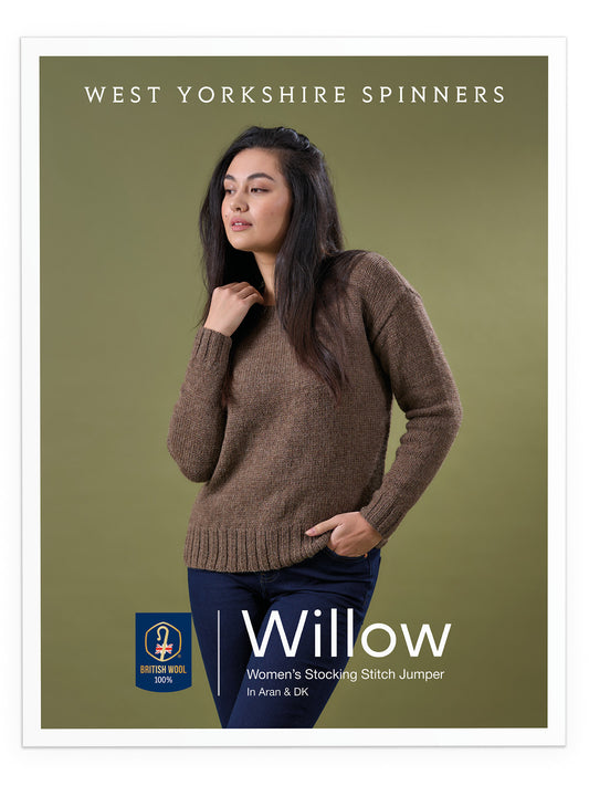 Willow - Women’s Stocking Stitch Jumper Pattern