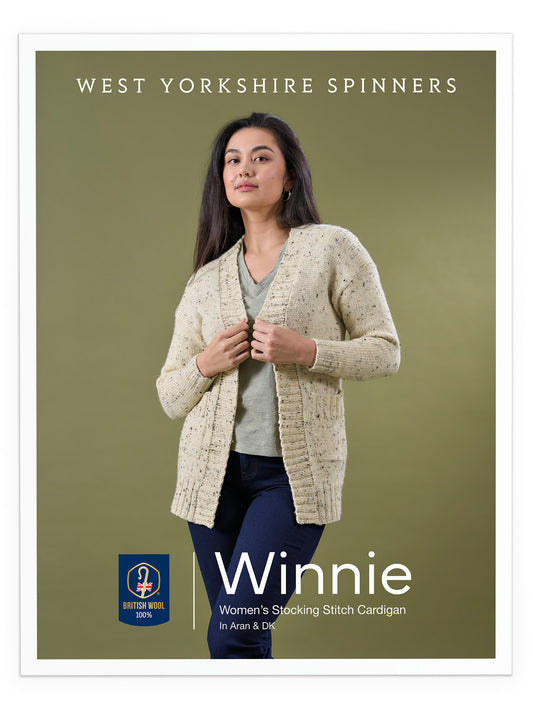 Winnie - Women’s Stocking Stitch Cardigan Pattern