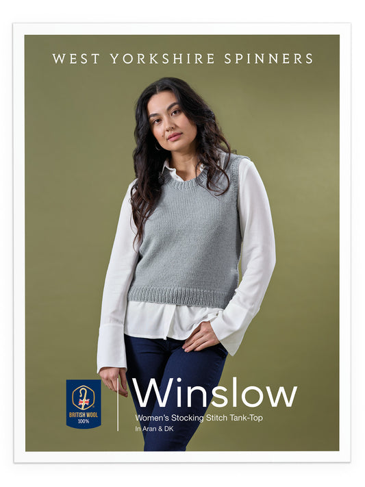 Winslow - Women’s Stocking Stitch Slipover Pattern