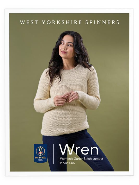 Wren - Women’s Garter Stitch Jumper Pattern
