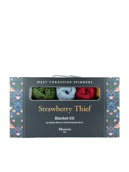 Strawberry Thief - Blanket Kit by Debbie Bliss & Chloé Elizabeth Birch