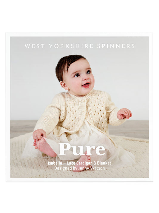 Isabella - Lace Cardigan and Blanket Pattern by Jenny Watson