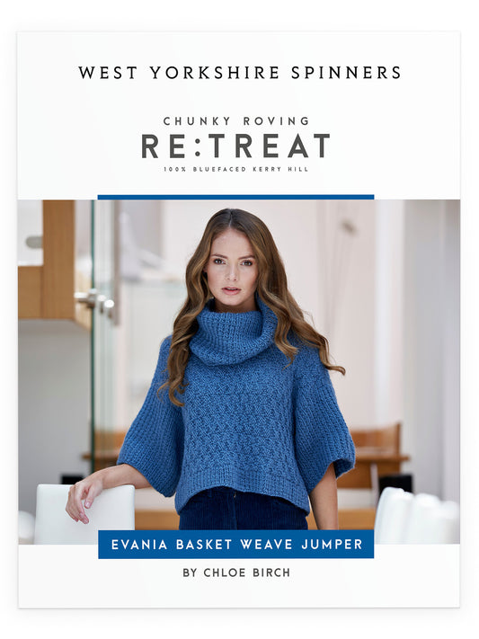 Evania - Basket Weave Jumper Pattern by Chloé Elizabeth Birch