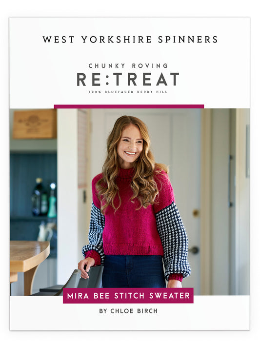 Mira - Bee Stitch Jumper Pattern by Chloé Elizabeth Birch