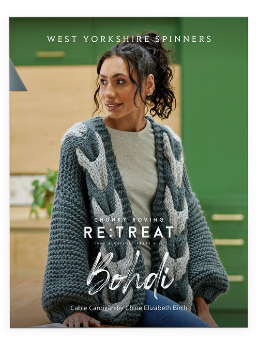 Bohdi - Cable Cardigans Pattern by Chloé Elizabeth Birch