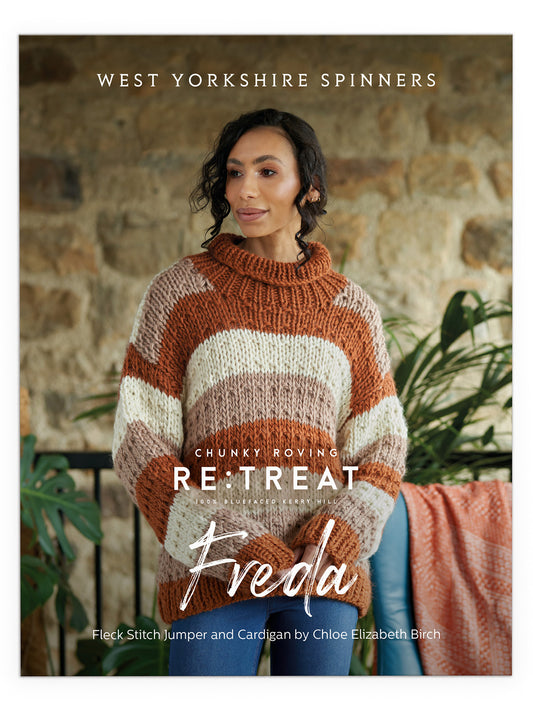 Freda - Fleck Stripe Cardigan and Jumper Pattern by Chloé Elizabeth Birch