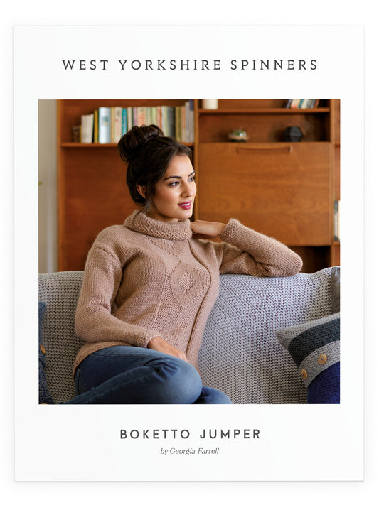 Boketto - Roll Neck Jumper Pattern by Georgia Farrell