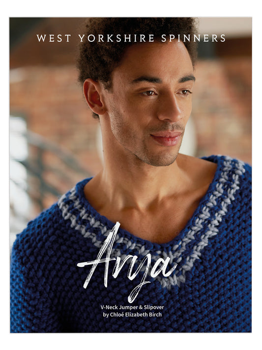 Arya - Unisex V-Neck Jumper and Slipover Pattern by Chloé Elizabeth Birch