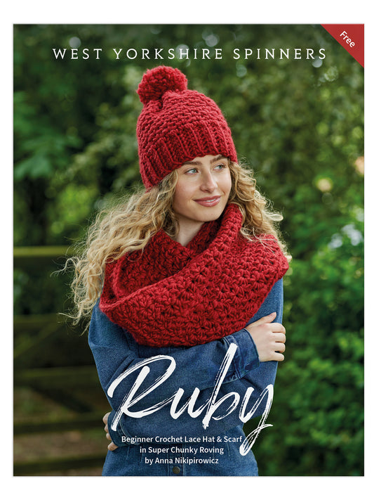 Ruby - Crochet Hat and Cowl Pattern by Anna Nikipirowicz