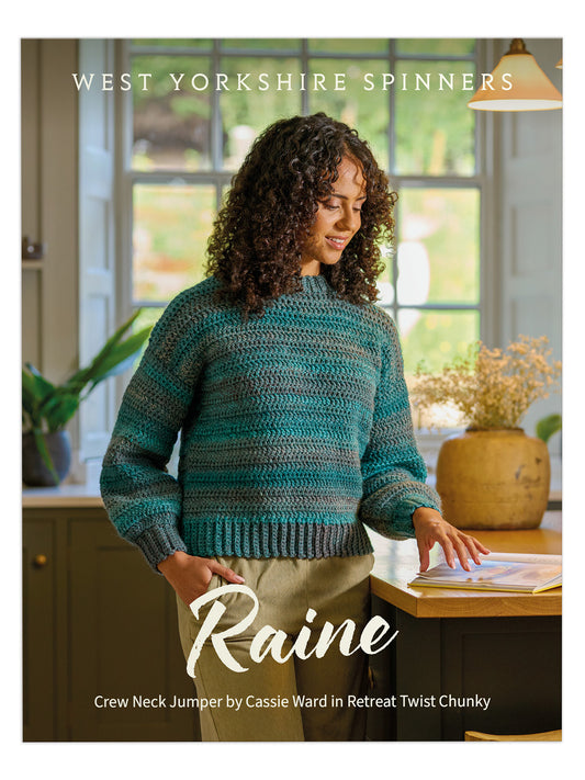 Raine - Crew Neck Jumper Pattern by Cassie Ward