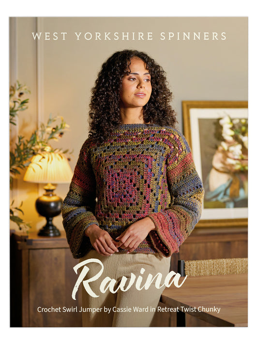 Ravina - Swirl Jumper Pattern by Cassie Ward