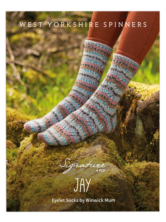Jay - Sock Pattern by Winwick Mum
