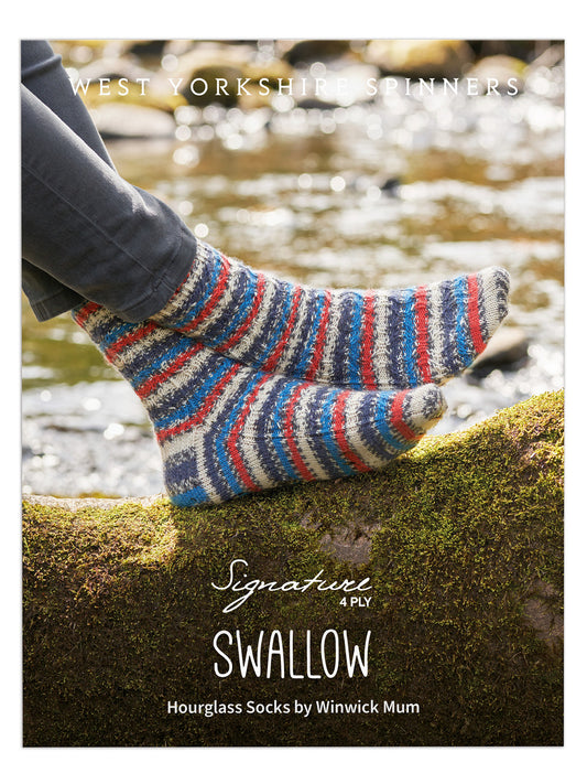 Swallow - Sock Pattern by Winwick Mum