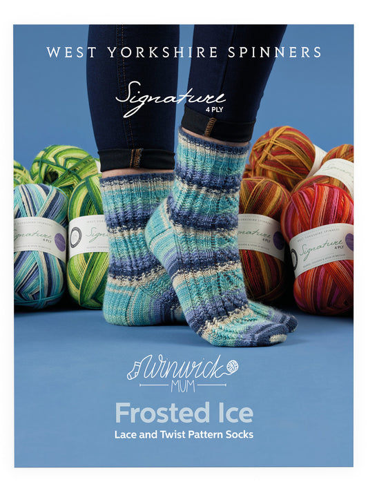 Frosted Ice - Socks Pattern by Winwick Mum