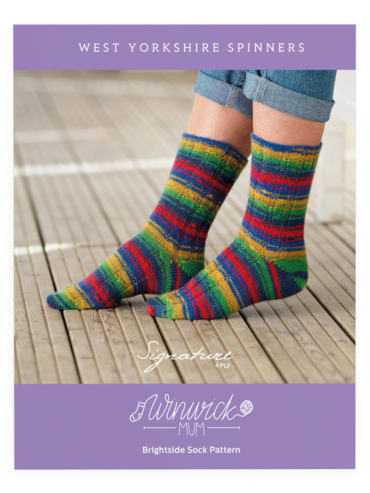 Brightside - Socks Pattern by Winwick Mum