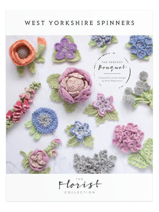 The Perfect Bouquet - Crochet Flowers Pattern Book by Juliana Yeo