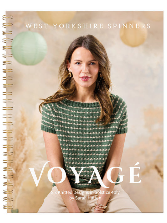 Voyagé - Pattern Book by Sarah Hatton