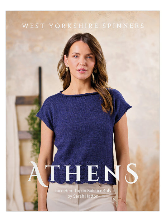 Athens - Lace Hem Top by Sarah Hatton