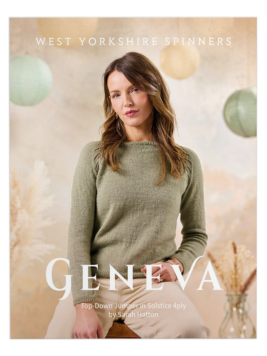 Geneva - Top-Down Jumper Pattern by Sarah Hatton
