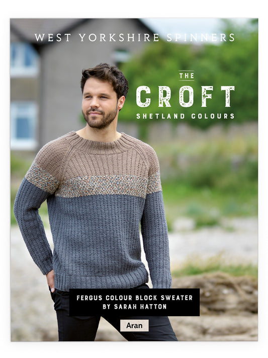 Fergus - Colour Block Jumper Pattern by Sarah Hatton