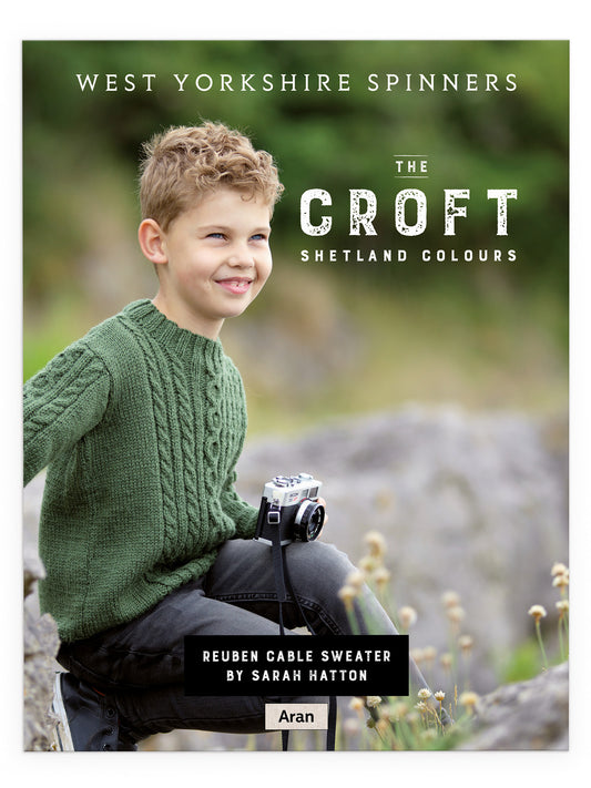 Reuben - Cable Sweater Pattern by Sarah Hatton