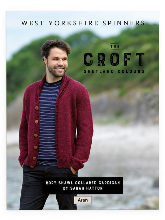 Rory - Shawl Collared Cardigan Pattern by Sarah Hatton