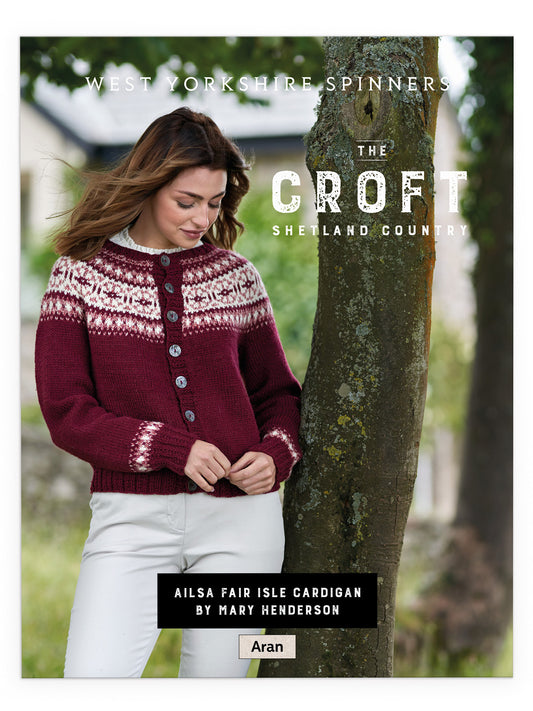 Ailsa - Fair Isle Cardigan Pattern by Mary Henderson