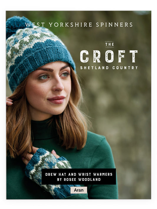 Drew - Hat & Wrist Warmers Pattern by Rosee Woodland