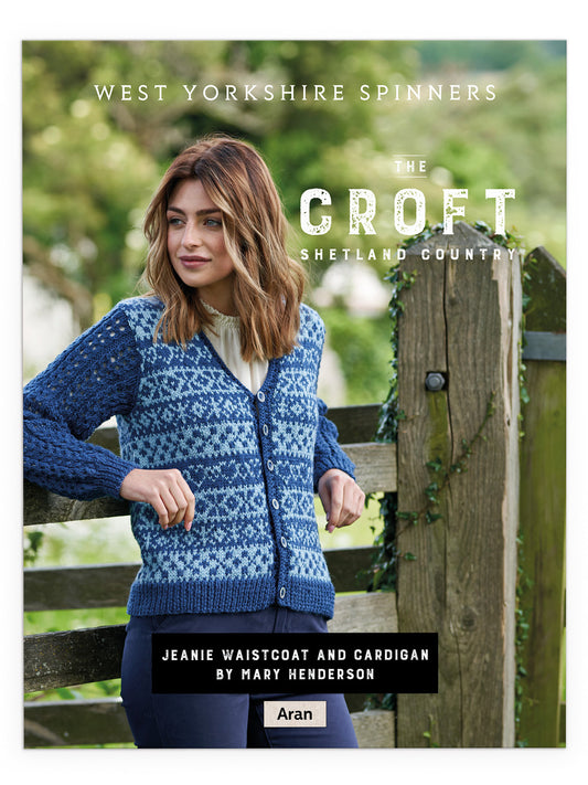 Jeanie - Waistcoat & Cardigan Pattern by Mary Henderson