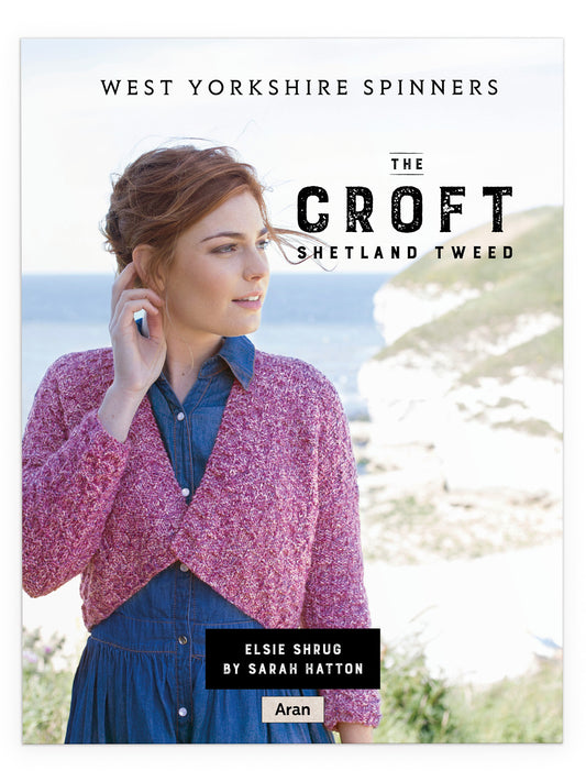 Elsie - Shrug Pattern by Sarah Hatton
