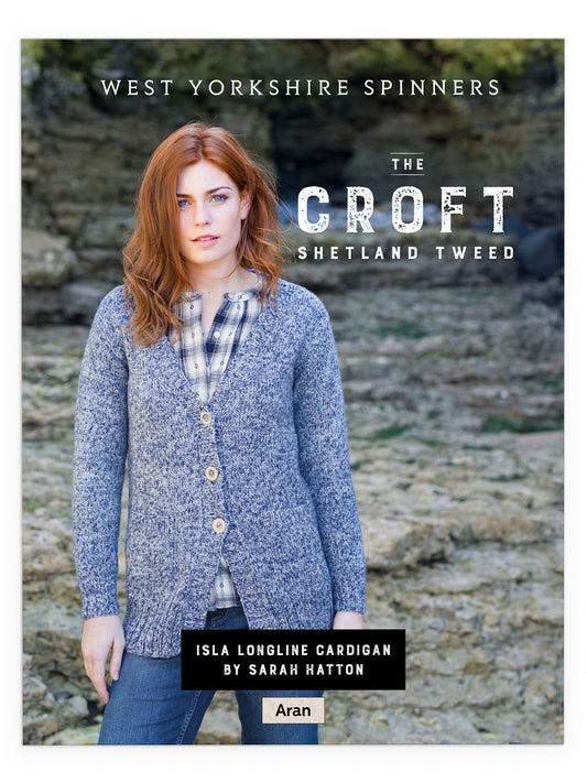 Isla - Longline Cardigan Pattern by Sarah Hatton