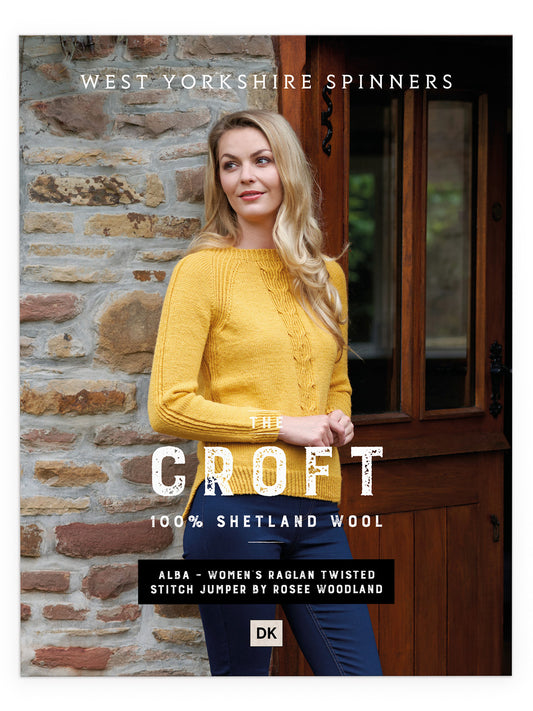 Alba - Raglan Jumper Pattern by Sarah Hatton