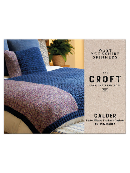 Calder - Basketweave Blanket & Cushion Pattern
