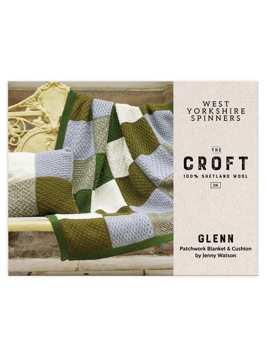Glenn - Patchwork Blanket & Cushion Pattern by Jenny Watson