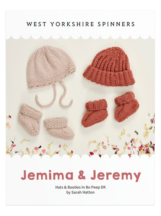 Jemima & Jeremy - Hats & Booties Pattern by Sarah Hatton