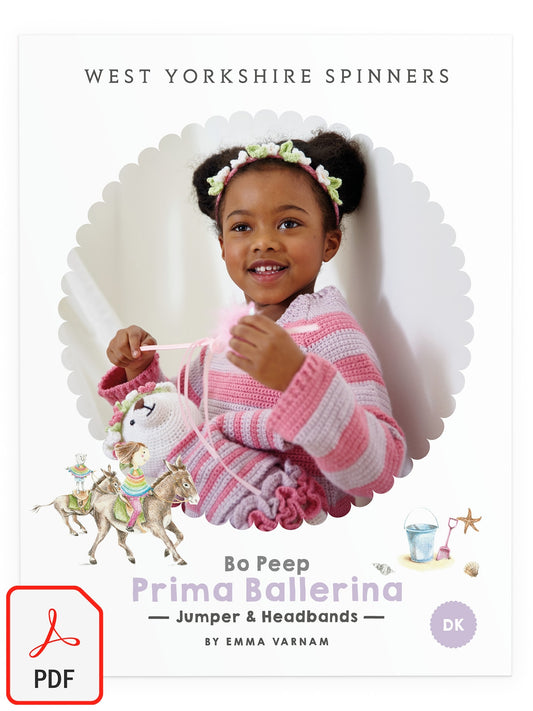 Prima Ballerina - Jumper & Headbands Pattern by Emma Varnam