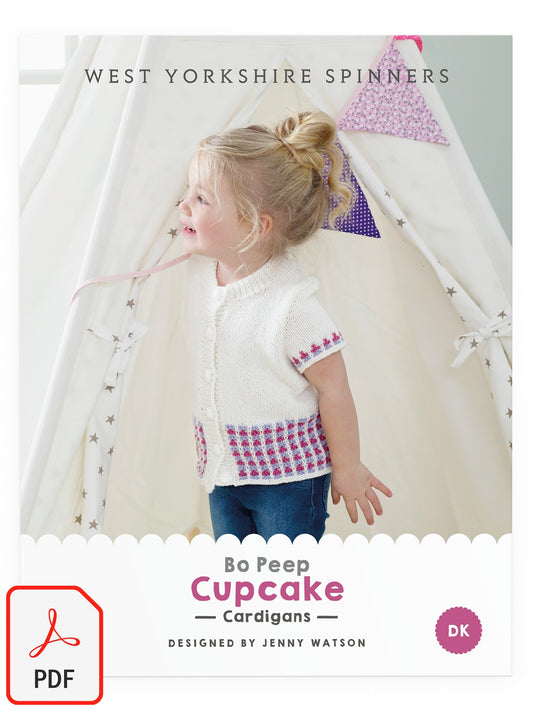 Cupcake - Cardigans Pattern by Jenny Watson