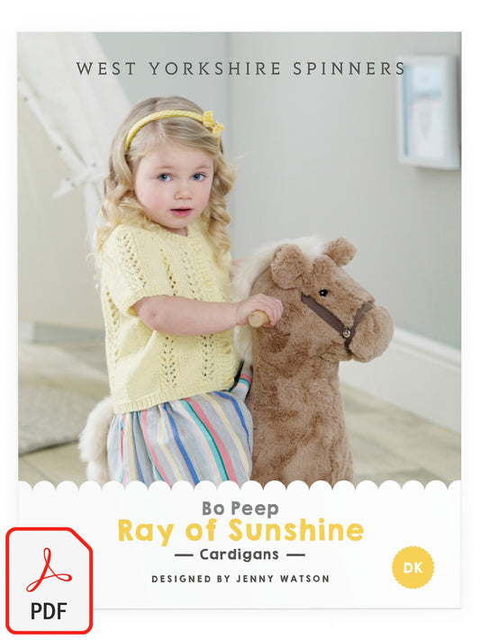 Ray of Sunshine - Cardigans Pattern by Jenny Watson